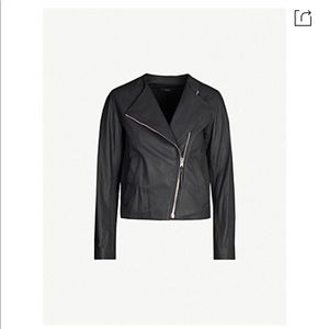 Joseph Alto scuba Leather Jacket in Black